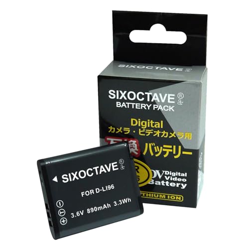 Amazon | SIXOCTAVE D-LI96 ペンタックス 互換バッテリー [ 純正